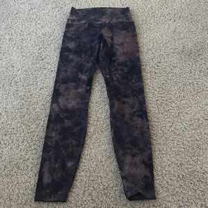 lululemon align 25” tie dye leggings